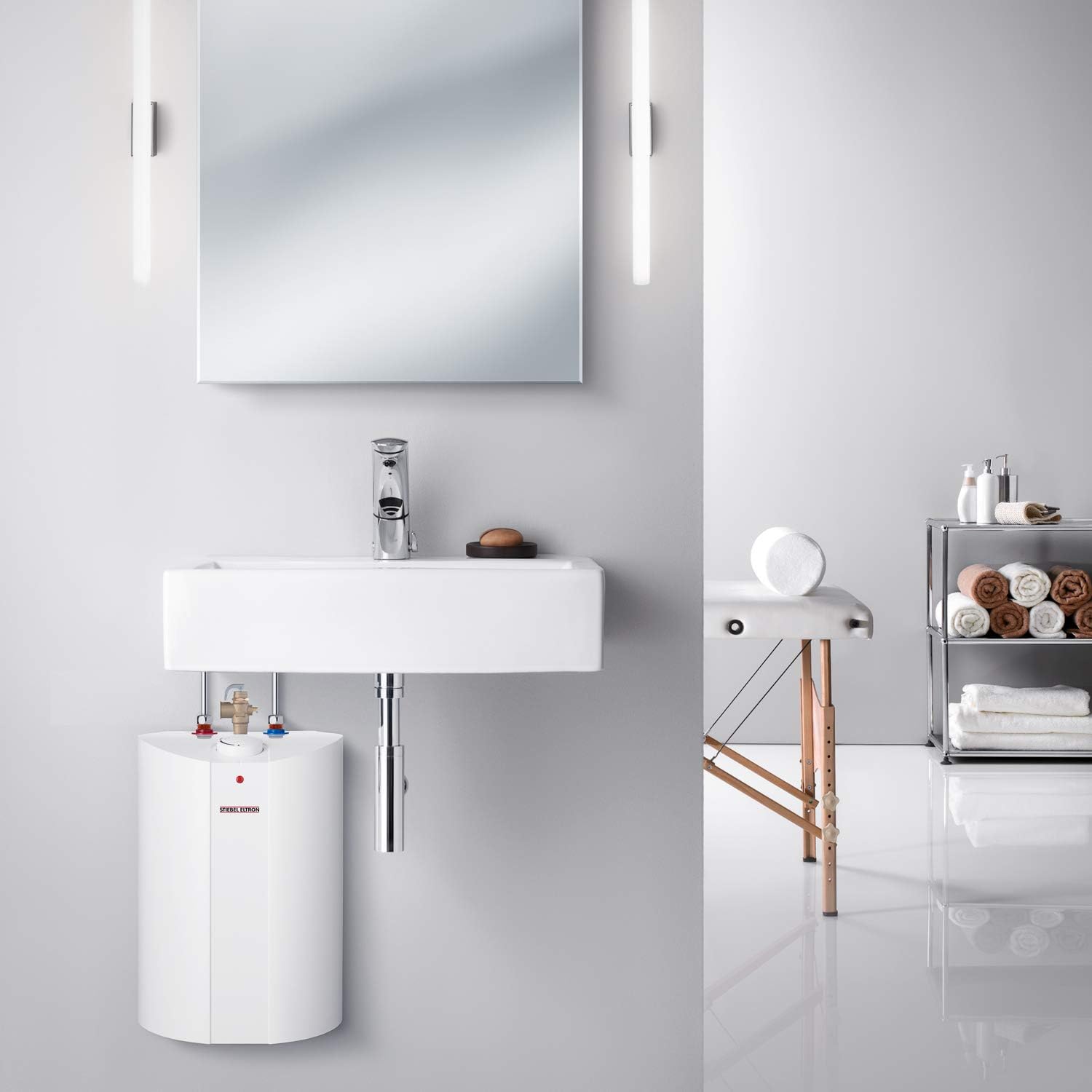 Stiebel Eltron 233219 2.5 gallon, 1300W, 120V SHC 2.5 Mini-Tank Electric Water Heater - - 