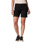 Democracy womens "Ab"solution Petite 6" Cuffed Denim Short