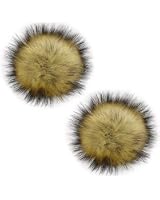 Pompons En Fausse Fourrure Renard - DIY Déco Pour Chapeaux Et Vêtements