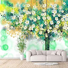 Wall Murals for Bedroom Abstract Great Tree Removable Wallpaper Peel and Stick Wall Stickers - 66x96 inches