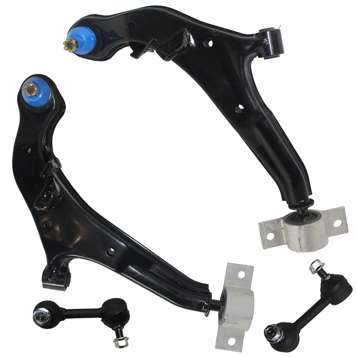 10 Pcs Suspension Control Arm Ball Joints Sway Bar Links for 02-04 Nissan Altima