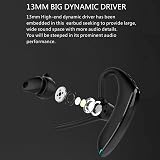 Annadue F910 Bluetooth V5.0 Single Ear Headset Noise Cancelling Mic Ear Hanging view 3