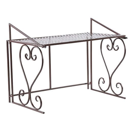 Mueble de microondas de cocina de metal, en el hierro de ...