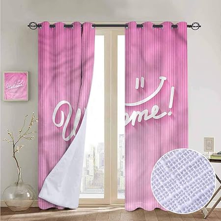 Amazon.de: NUOMANAN Schlafzimmervorhänge, blau, Vintage-Mosaik-Quadrate