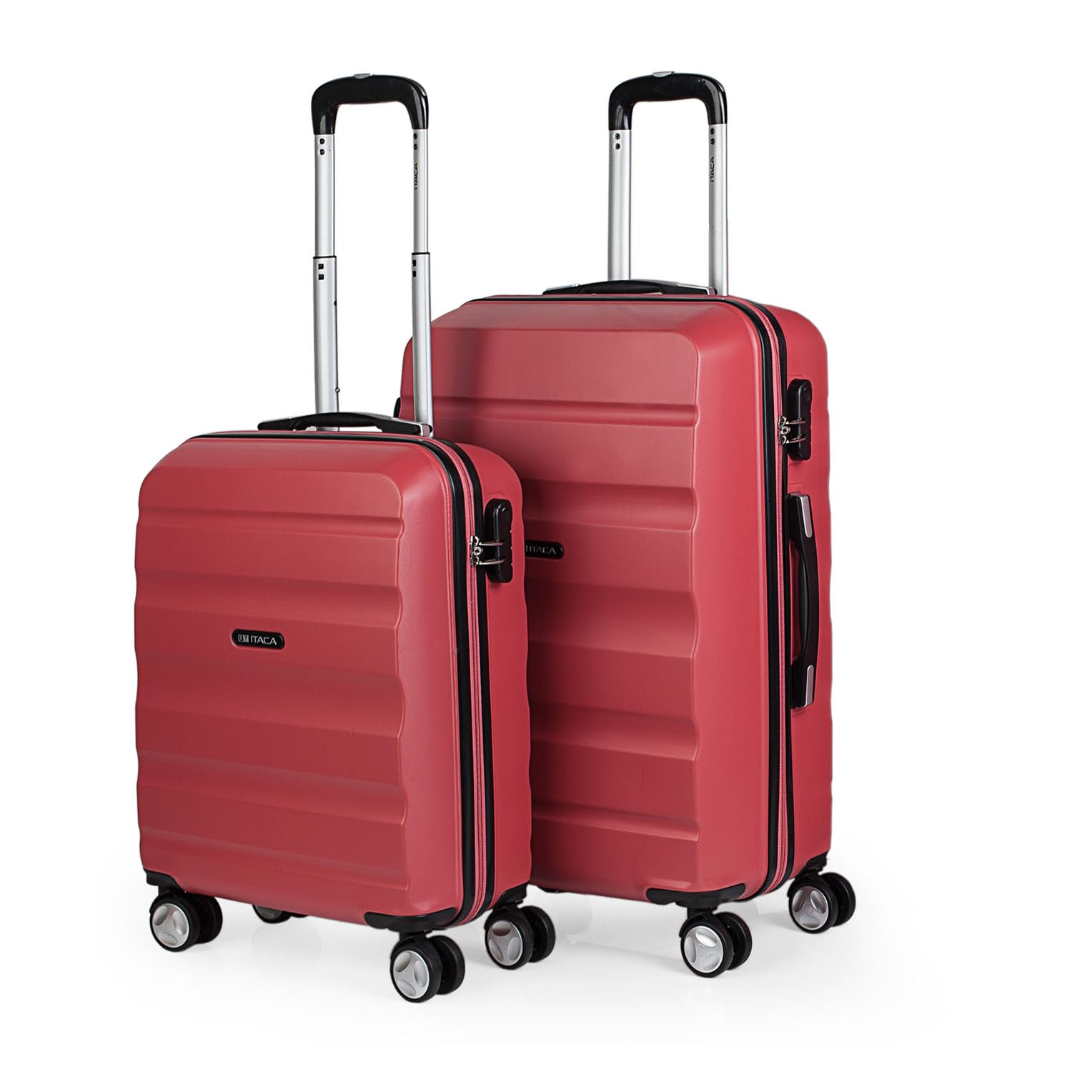 ITACA Elba Luggage Set 61 Centimeters 110 Red (Coral)