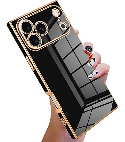 VAOXTY Spiegel Handyhülle Für IPhone 14 – Niedliches Make-up-Design, Weiches Silikon, Glänzend Silber