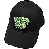 Rock Off officially licensed products Men's Green Day Dookie Logo Baseball Cap Black