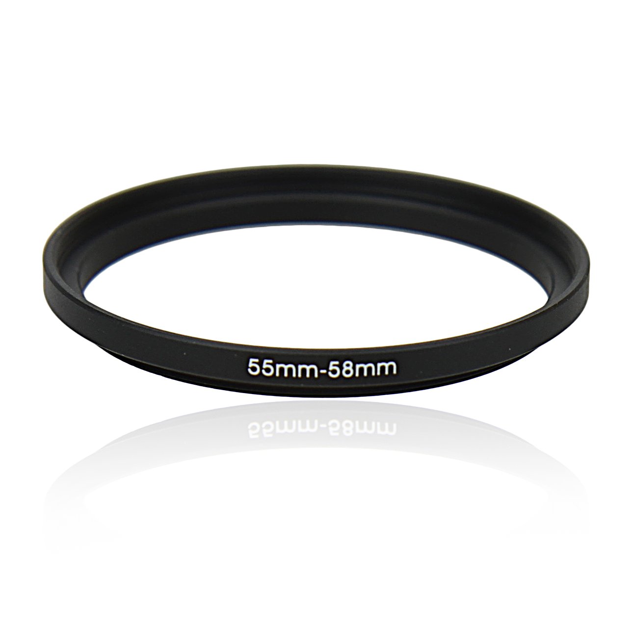 Kiwifotos SU 55-58MM 55mm-58mm Step-up Adapter Ring for Lenses 55mm Lens to 58mm Filter, Hood, Lens Converter and Other Accessories