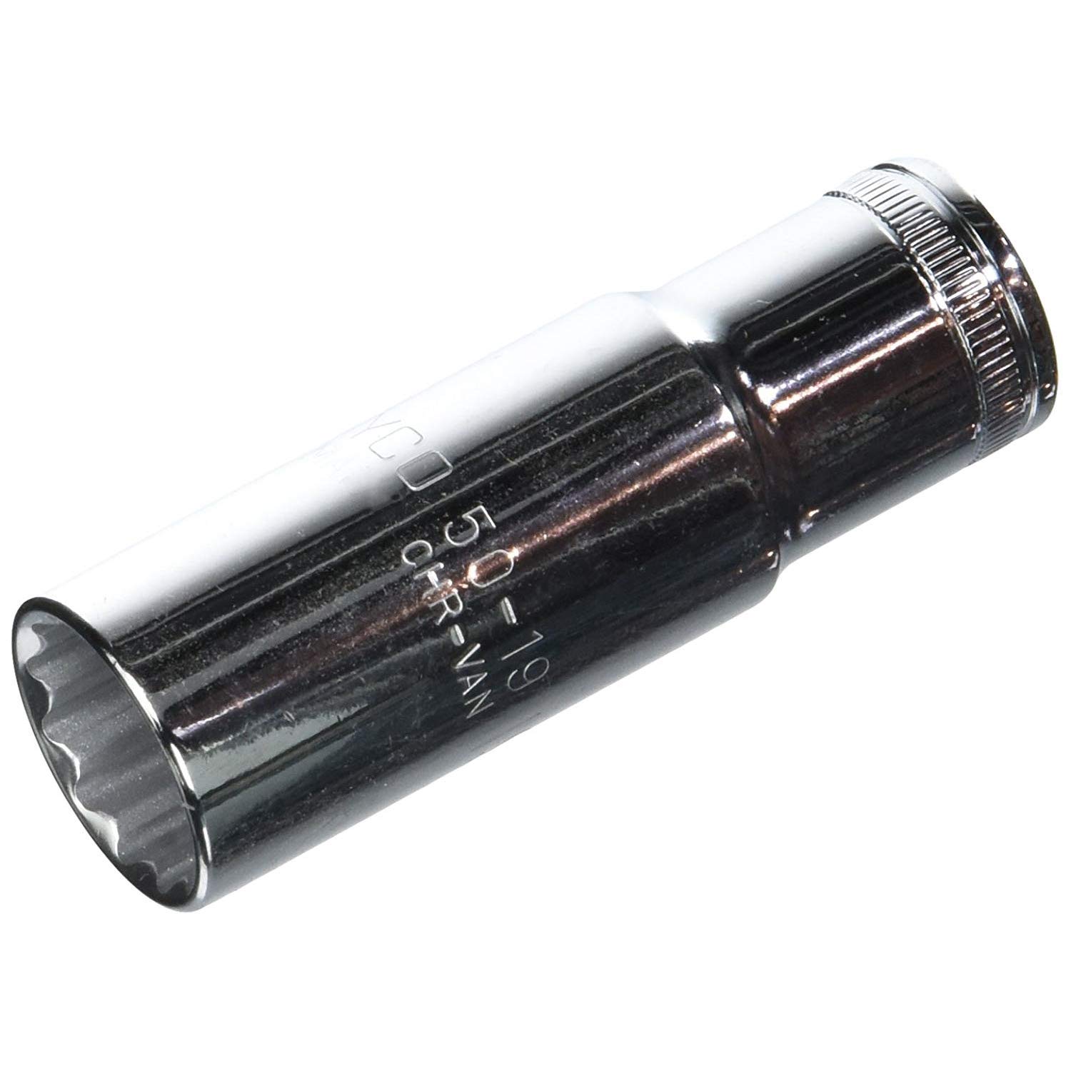 Heyco 50191982 Extra Deep Socket, Silver, 19 mm