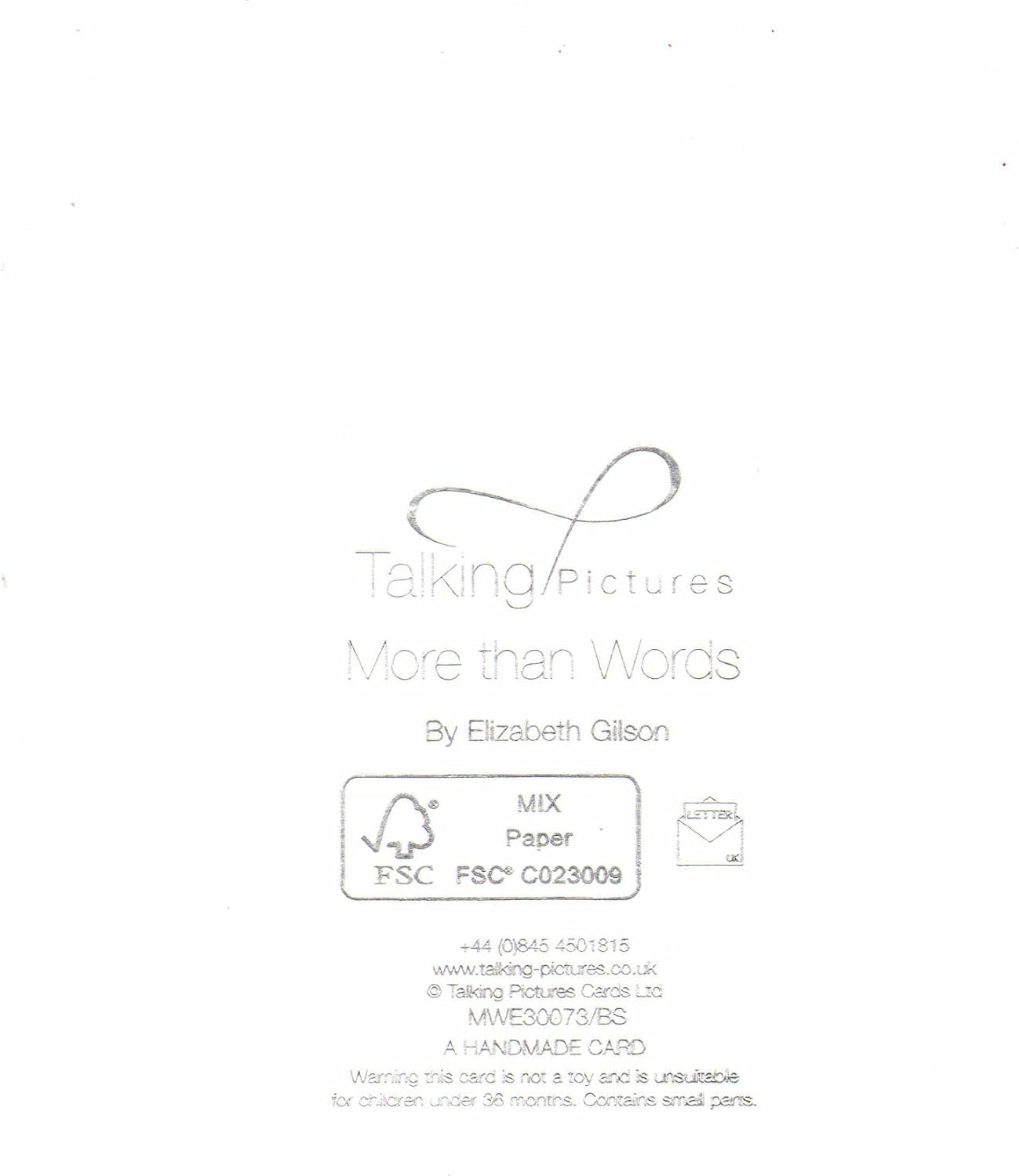 On Your Baby Shower Greeting Card by Talking Pictures Greetings Cards, Beige, 15cm x 15cm - Image 4
