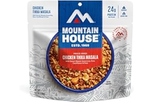 Mountain House Chicken Tikka Masala | Freeze Dried Backpacking & Camping Food | Gluten-Free | 2 Servings