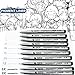 Black Micro-Pen Fineliner Pens, Beupro Black Pigment Liner Precision Micro Liner Drawing Pens for Sketching Drawing Drafting Office Documents Comic Manga Scrapbooking and School Using