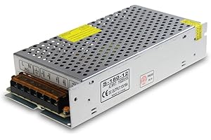 ALITOVE 12V 15A 180W Power Supply Transformer Switch AC 110V/220V to DC 12V 20amp Switching Power Adapter Converter Driver fo