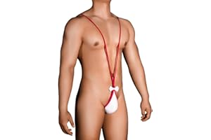 Kaei&Shi Mens Sexy Underwear For Play,Lingerie For Men,Exotic G Strings Thongs Bachelor Party Outfits