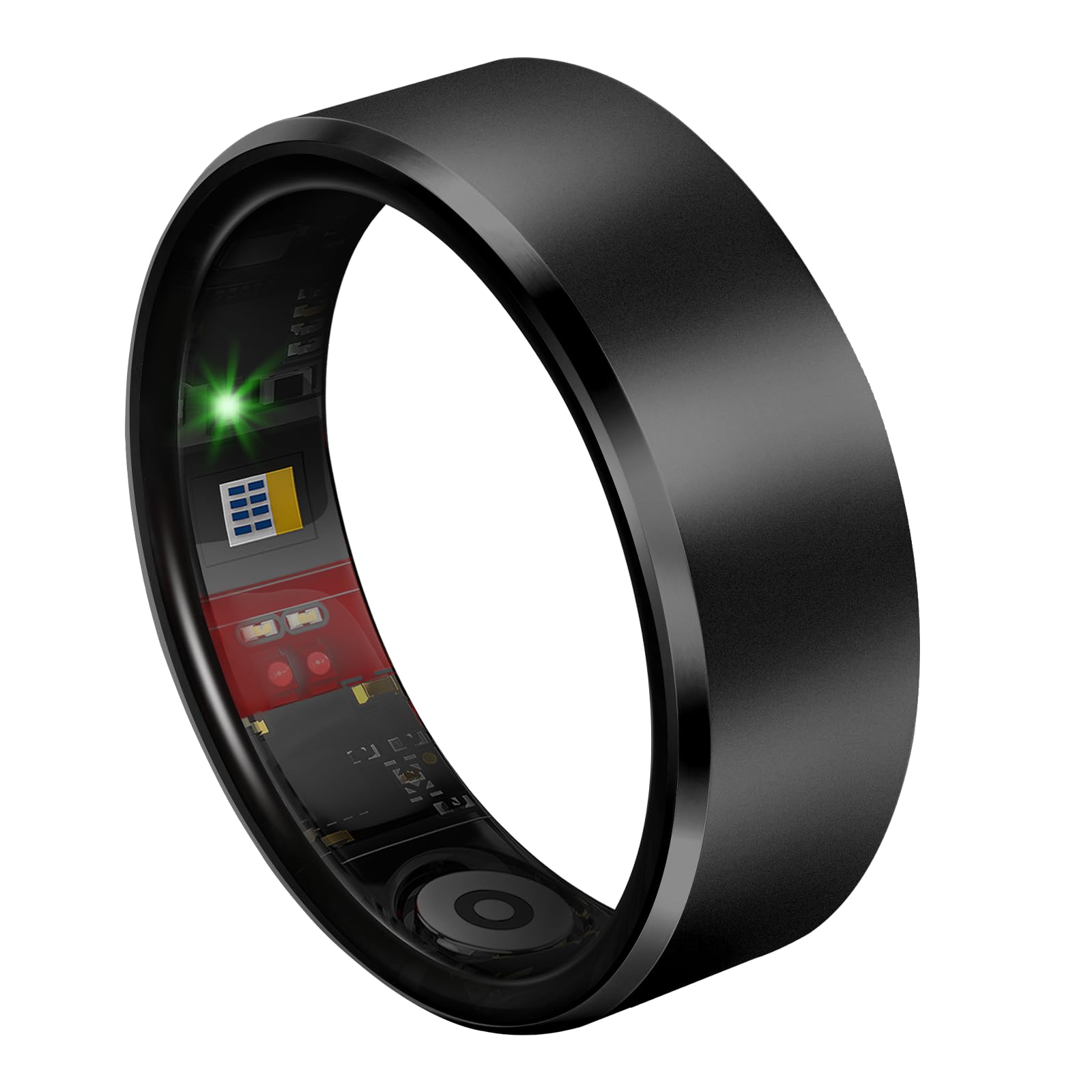 Photo 1 of Milavan Smart Health Ring 2.0 for Women Men, Slim Scratch & Fingerprint Resistant Design, Graphite 6