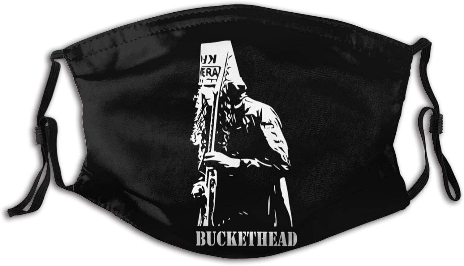 Buckethead Masks Outdoor Adjustable Dust Face Mask Reusable with Filter