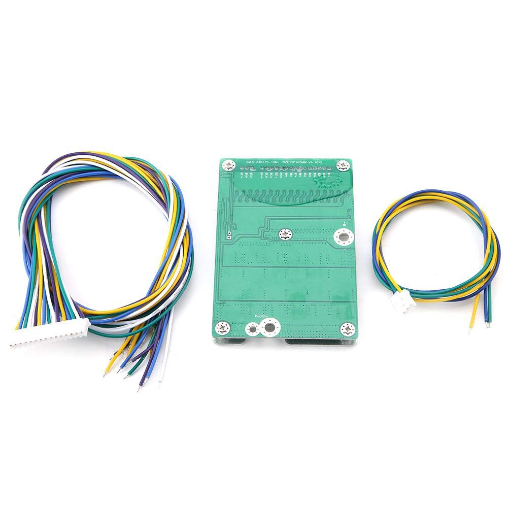 Lithium Battery Board, 17s 60V 50A PCB Li-ion Battery Charging Board with Balance Function