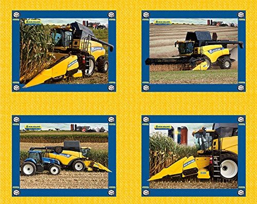 NEW HOLLAND COTTON PILLOW PANEL-CASE NEW HOLLAND QUILTING COTTON-NEW HOLLAND COTON PANEL