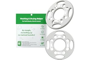 ZNVYXHOM 2 Pcs Bed Sheets Detangler，Reduces Blankets Laundry Tangle No Wads Wrinkles Holders for Corners Washer and Dryer Tangles Free Save Drying Time Reusable Wash Helper Gadgets Bedsheets Accessories
