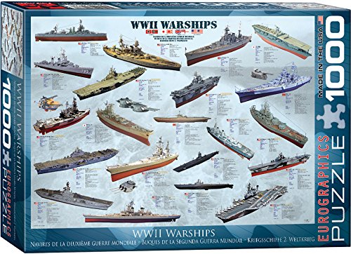 EuroGraphics WWII War Ships 1000 Piece Puzzle