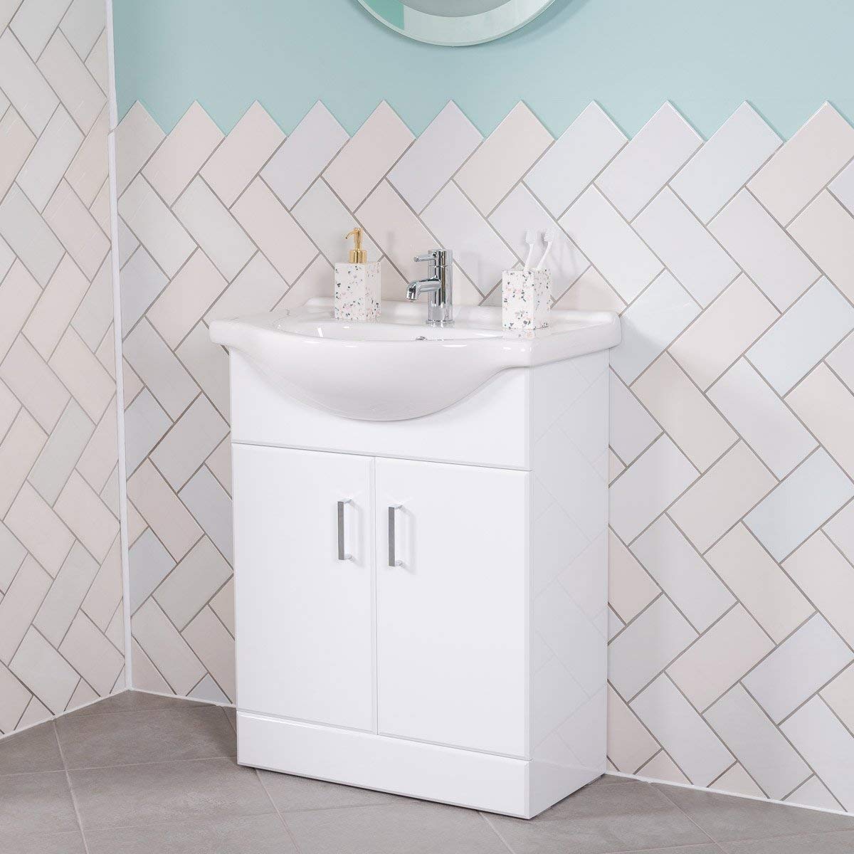 Aquariss Freestanding Bathroom Furniture Vanity Unit Bathroom