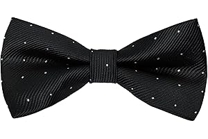 SYAYA Pretied Men Bow Tie, Glitter Dot Teen Boy or Women Business Formal Tuxedo Bowtie For Wedding Party or Holiday M-B-T5