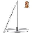Al Pastor Skewer for Grill & Trompo Para Tacos Al Pastor, Vertical Skewer for Shawarma, Kebabs, Stainless Steel with 2 Size Skewers(8”and 12”) for Smoker, Kamado Grill, Oven1