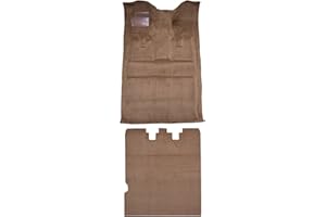 Replacement Auto Carpet Floor Liner - Molded Cutpile - fits 2000-2005 Ford Excursion 4 Door Complete (Sandalwood)