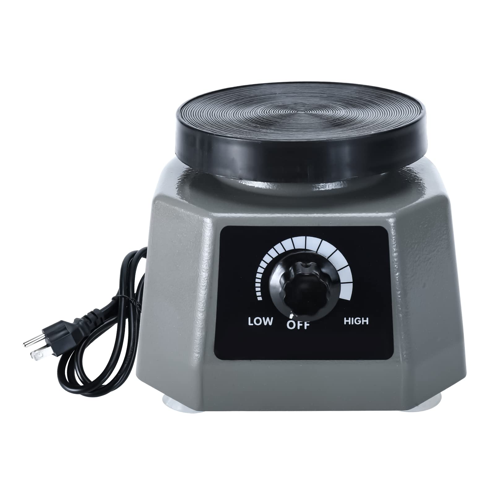 Photo 1 of NORJIN 4 Inch Lab Vibrator, Round Shaker Oscillator Gypsum Mixing Machine 110V/100W Lab Equipment