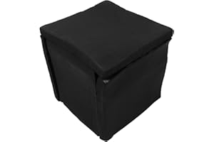 BESPORTBLE Soundproof Enclosure Box for Booster Water Pumps 20x25x25cm Thick Sponge Noise Reduction Cover