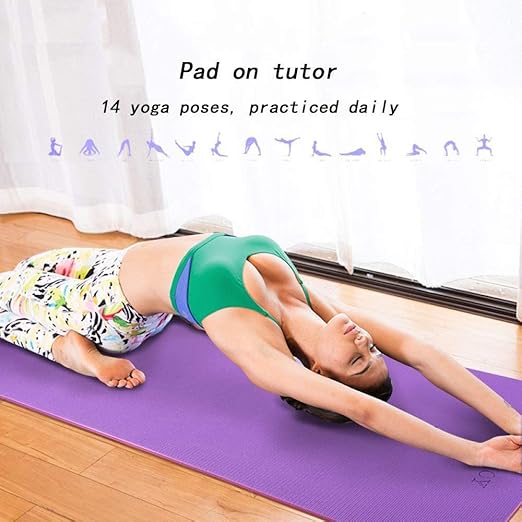 szhwy Estera De Yoga Alargamiento Estera De Engrosamiento ...
