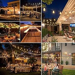 Outdoor String Lights 80ft ST38 Outdoor Lights with