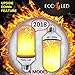 Flame Bulb, LED Flame Light Bulbs - 4 Modes - E26/E27 LED Flickering Flame Light Bulb With Upside Down Feature / Change Direction.