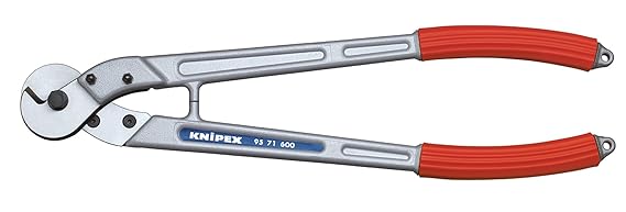 KNIPEX 95 71 600 Drahtseil- und Kabelschere mit Kunststoff-Hüllen 600 mm