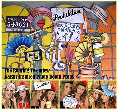 Roaring 20s Photo Booth Props