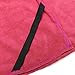 KING DO WAY Microfiber Lounge Chair Beach Towel With Pockets Holidays Sunbathing Quick Drying Towels Pink