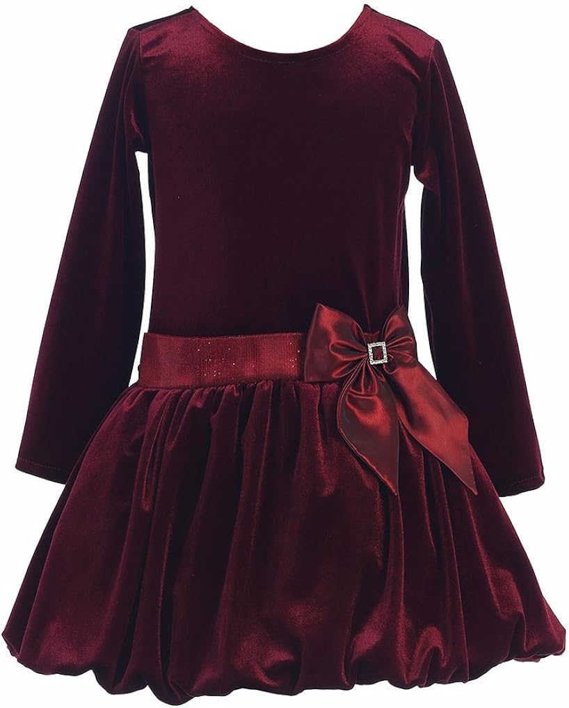 maroon christmas dress