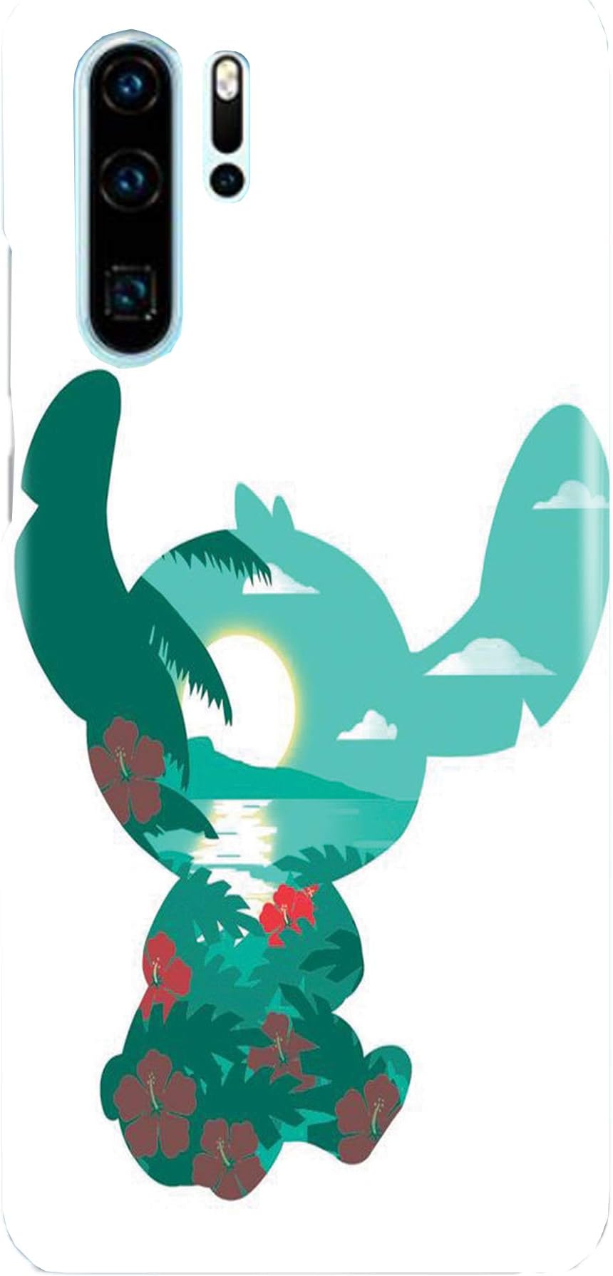 Phone Case for Huawei P30 PRO Lilo and Stitch Ohana Cute Sweet Disney 20 DESIGNS