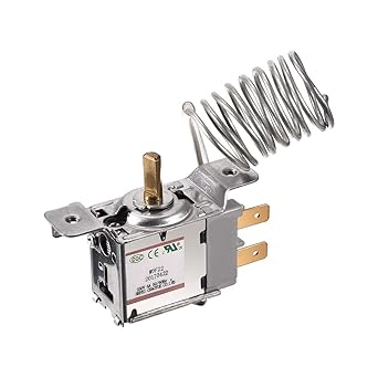 Sourcingmap - Termostato para refrigerador (3 pines), WPF31 3Pin ...