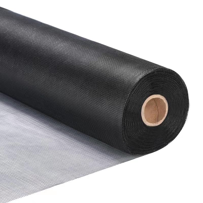 Photo 1 of **USED***Fiberglass Window Screen Roll’ Easy to Use Black Replacement Window Screens for House Windows or Door