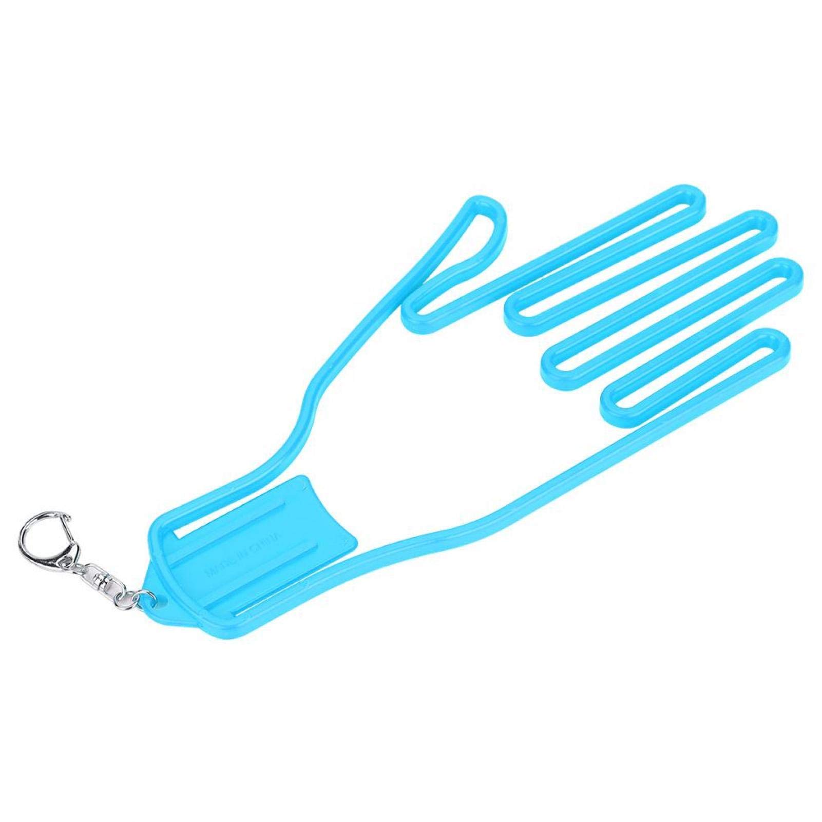 SALUTUYA Golf Gloves Support Frame Rack Holder Golf Gloves Stretcher Durable Golf Gloves Holder,for Your Golfer Friends(blue)