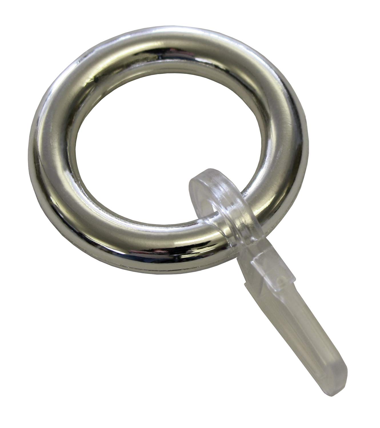 Gardinia Curtain Rings, ABS, chrome, 6 mm