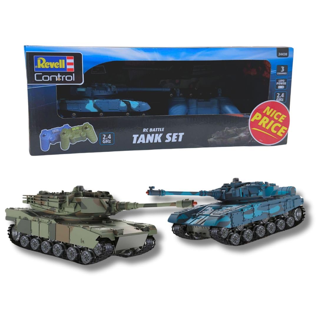 Revell 24438 RC Battle Set "Battlefield Tanks"