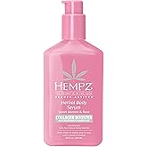 Hempz Sweet Jasmine & Rose Body Serum with Collagen Booster, Light weight, Fast Absorbing Cream Gel, 8.5 fl.oz.