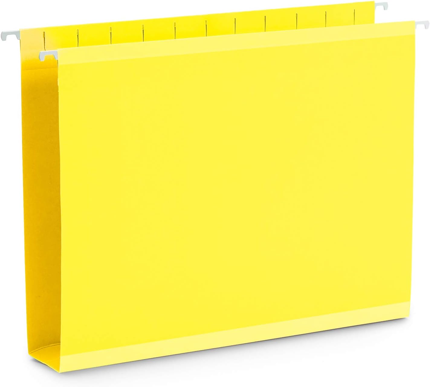 Blue Summit Supplies Extra Capacity Hanging File Folders, 25 Reinforced Hang Folders, Heavy Duty 2 Inch Expansion, Designed for Bulky Files, Medical Charts, Assorted Colors, Letter Size, 25 Pack : Office Products