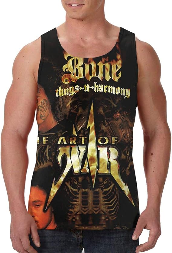 Bone Thugs N Harmony Art of War Sleeveless Sport Gym Tank