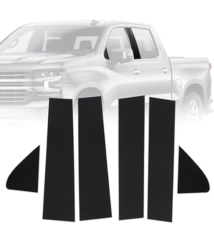 For Silverado 1500 19-24 Voron Glass In-Channel Extra Durable Rain Guards For EB - Foto 12