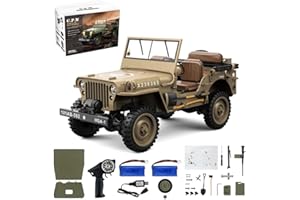 SkyPlayoRC 1/14 RC Rock Crawler Off-Road Jeep, HG4-58 4WD RC Car Off-Road Truck Electric Climbing Car with Winch & Rechargeab