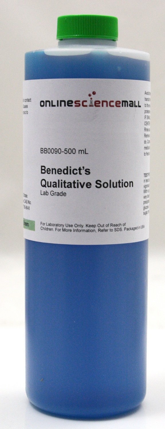 500mL of Benedict's Solution, Qualitative Lab Grade