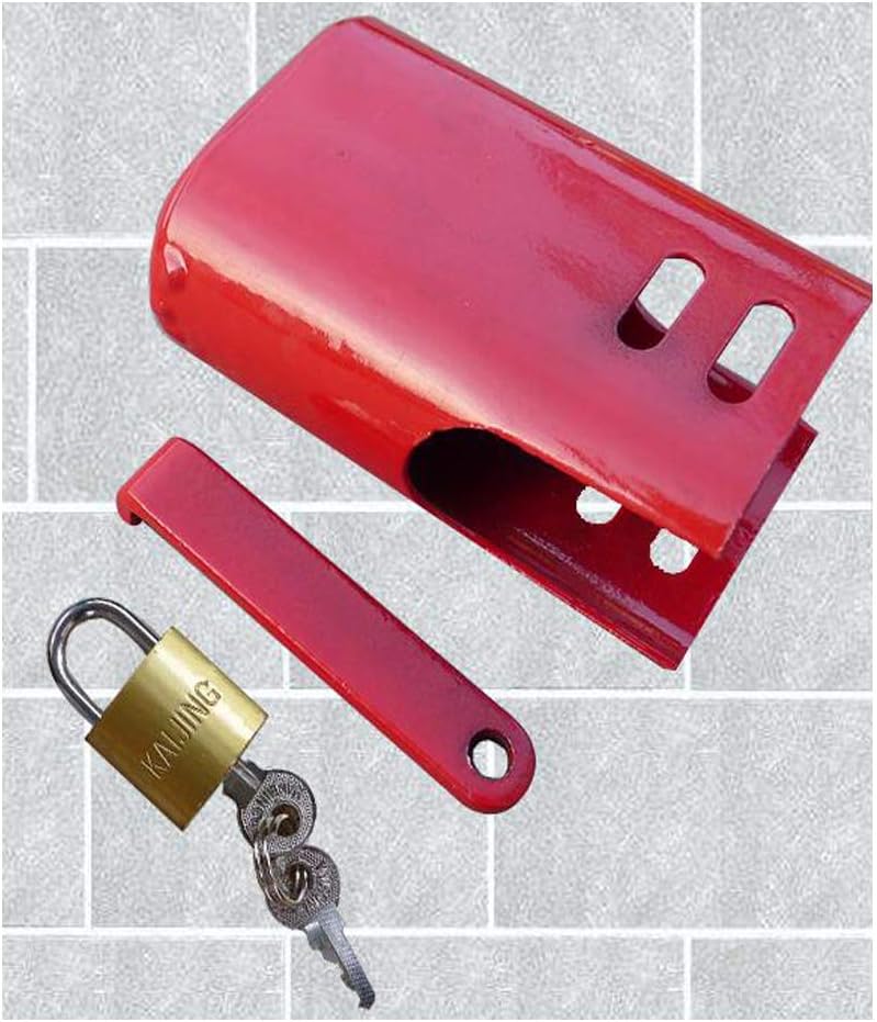 Outdoor Faucet Lock Padlock, Insulation System Garden Hose Lock, Sleeve Lock and Water-Saving Cover to Prevent Damage and Easy Installation (not Applicable to Round Valve switches): Home Improvement